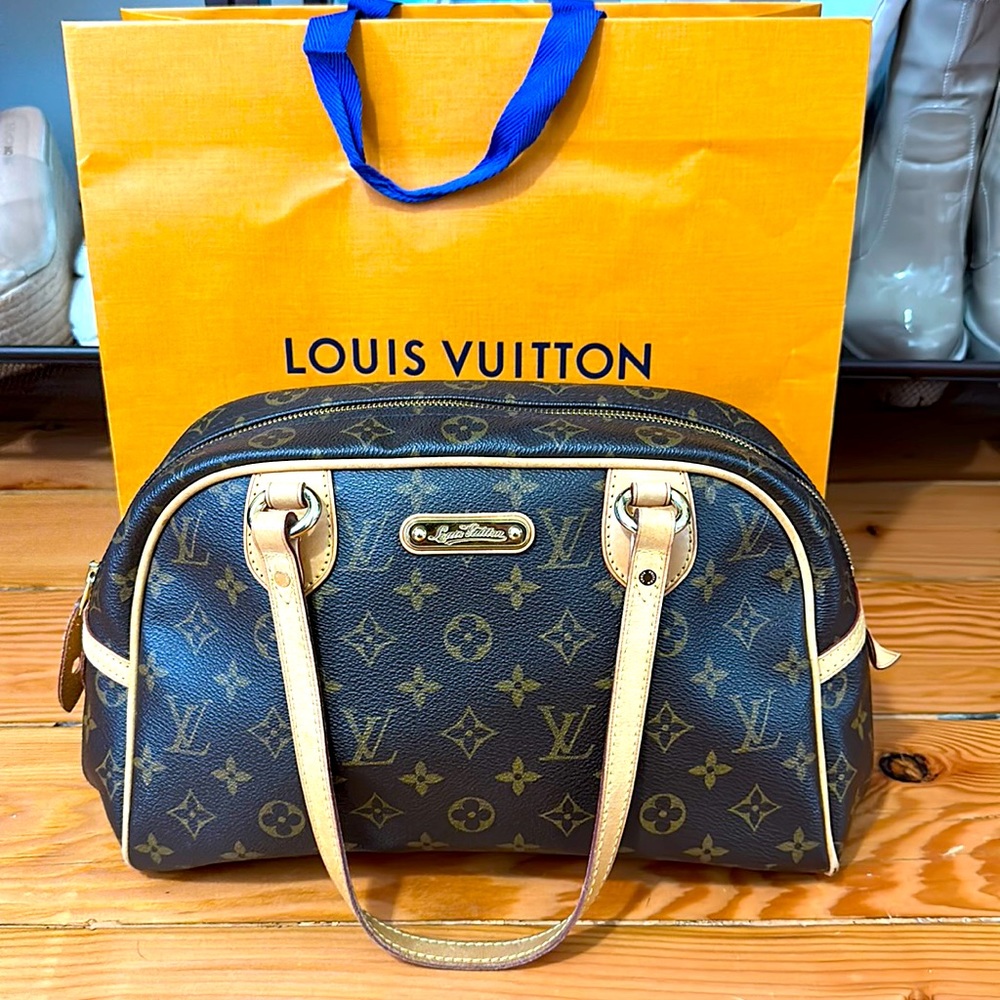 LOUIS VUITTON Monogram Montorgueil GM